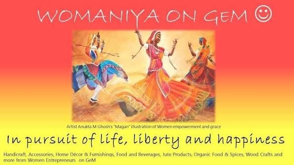 Womaniya on GeM — a women-led enterprise selling on the Government e-Marketplace