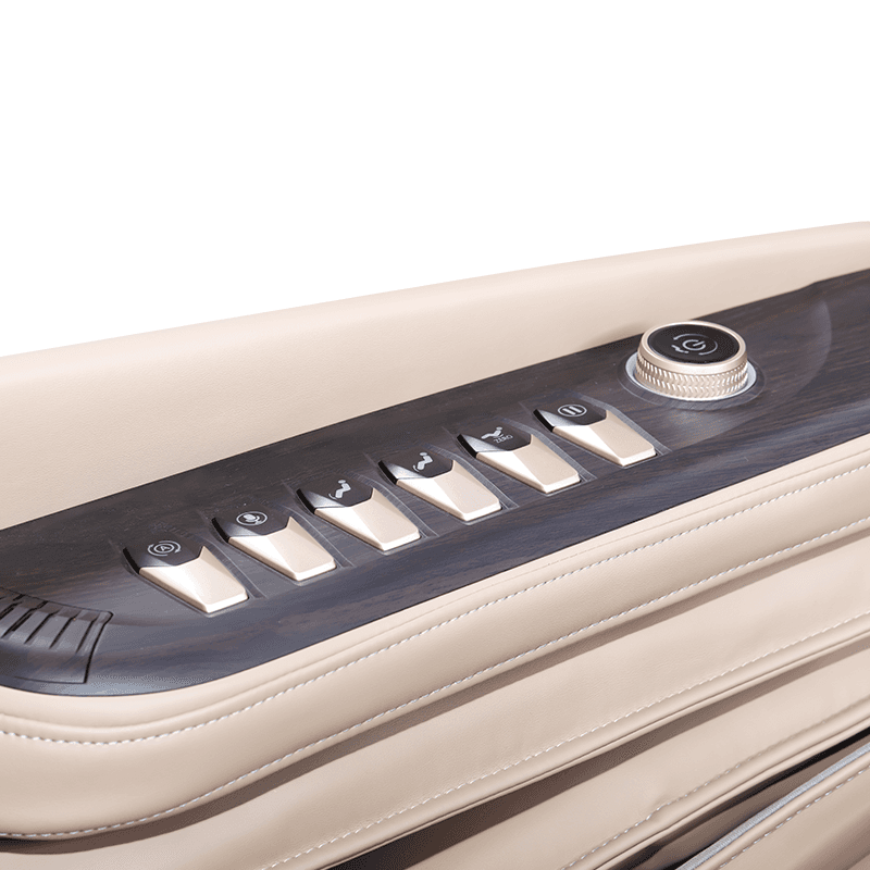 Close-up of the Z95 Elite armrest control panel