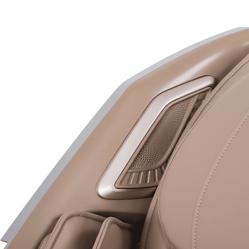 Close-up of the Z95 Elite shoulder-mounted speaker grille