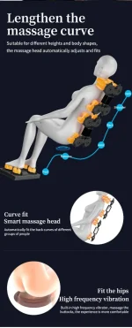 Premium  Zero‑Gravity Massage Chair – Deep‑Tissue, Heated, Bluetooth & Airbag Comes in Budget. - Image 4